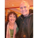 Marc Smith & Pamela, hostess of Open Mic